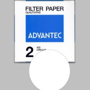 Kvalitativt papirfilter Advantec nr. 2 ø 90 mm