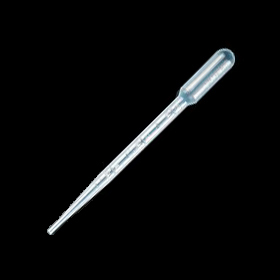 Plast Pasteur pipette 6 ml,  bold vol. 2.3 ml stilk ø 5.0 mm