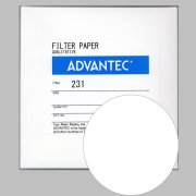 Kvalitativt papirfilter Advantec nr. 231 ø 90 mm