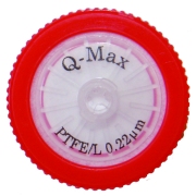 Sprøjtefilter Q-Max RR 25 mm 0.22µm PTFE/L. Hydrofil