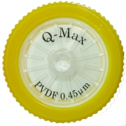 Sprøjtefilter Q-Max RR 25 mm 0.45µm PVDF