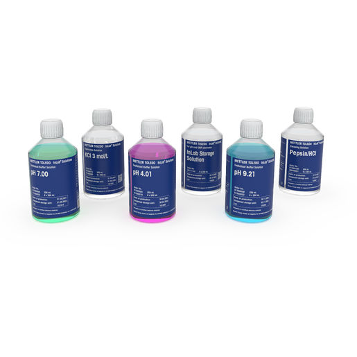 pH Buffer kit (pH 4,01/7,00/9,21) inkl. elektrolyt og vedligehol...