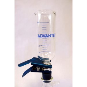 Filterholder glas KG25A sintret glas filterstøtte 180 ml reservo...