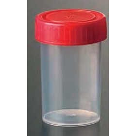 Container PP 60 ml 38 x 65 mm with mounted screw cap Aseptic