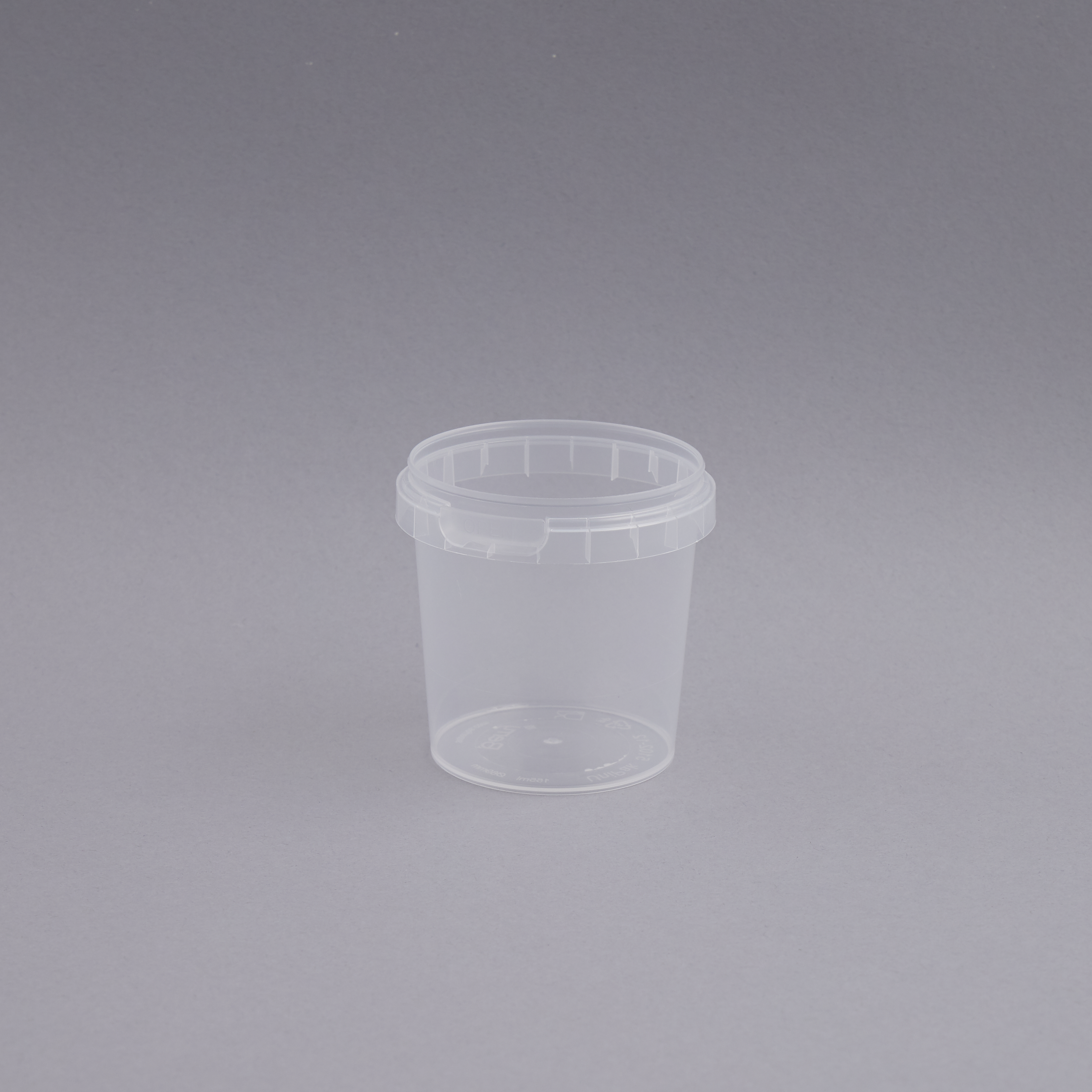 Jar 155 ml clear PP w/o lid  Ø 69 mm - H 67 mm