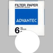 Kvantitativt papirfilter Advantec nr. 6 ø 55 mm