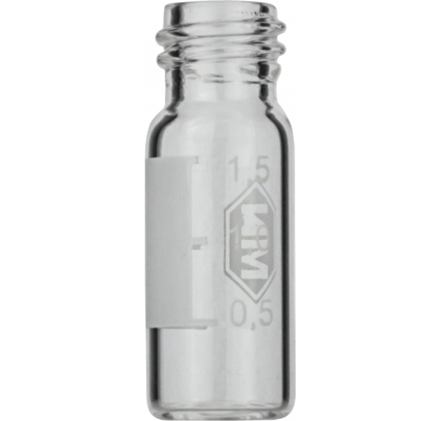 N10 vial for screw cap 1.5 ml 11.6 x 32 mm clear glass with grad...