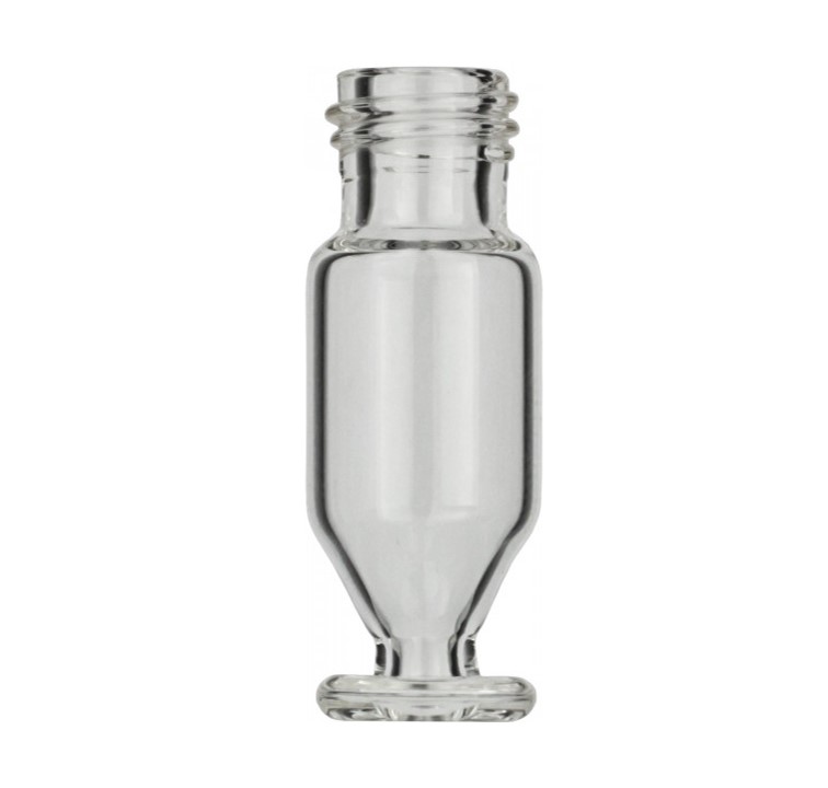 N9 vial for screw cap 1.1 ml 11.6 x 32 mm clear glass conical wi...