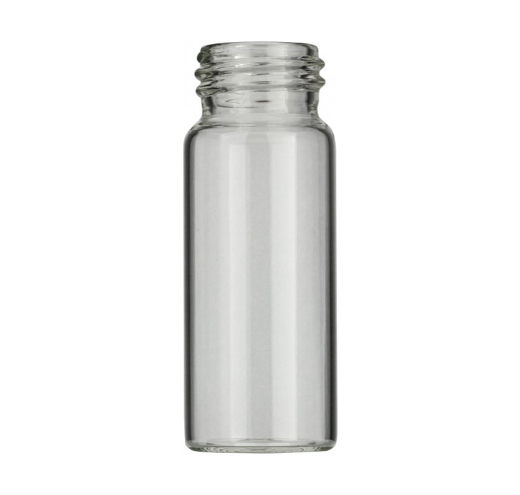 N24 vial for screw caps. 30 ml. 27.5 x 72.5 mm clear glass