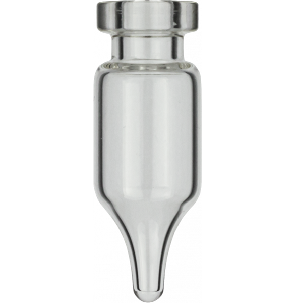 N11 vial for crimp caps. 1.1 ml 11.6 x 32 mm clear glass Conical...