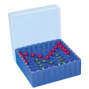 Box for N8/N9/N10 screw vials  and N11 crimp/snap. 81 positions....