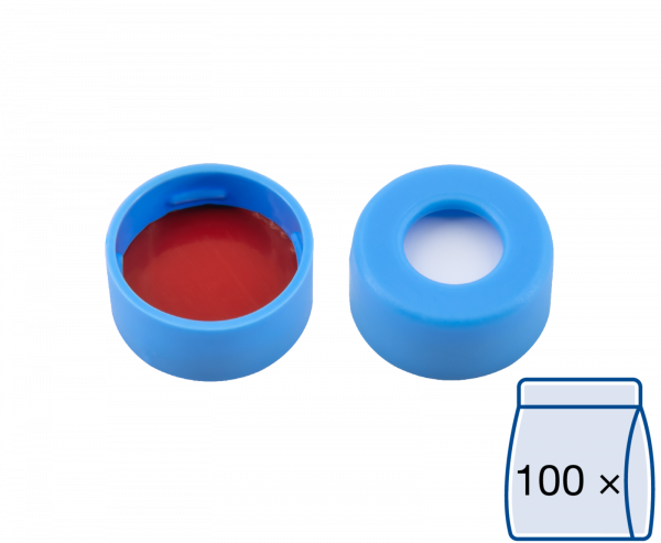 Snap cap soft for N11 vial Silicone/PTFE 1.0 mm septum