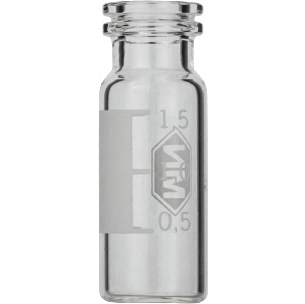 N11 vial for snap cap 1.5 ml 11.6 x 32 mm clear glass with gradu...