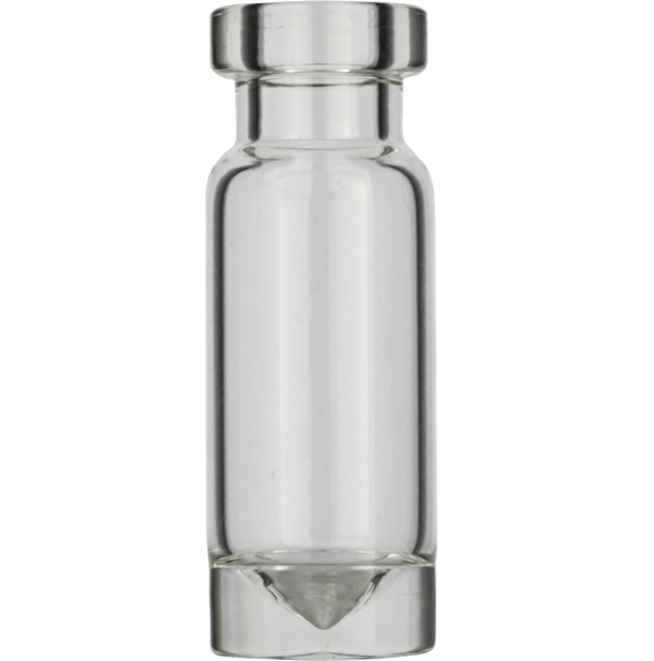 N11 vial for crimp cap 1.1 ml 11.6 x 32 mm clear glass with 15 µ...