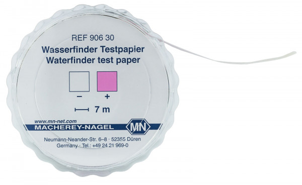 Waterfinder test paper (7 m reel) Reel of 7 m length and 14 mm width