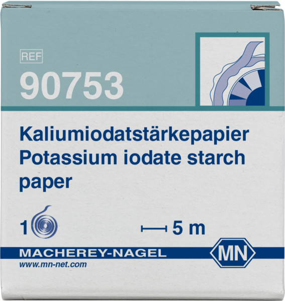 Potassium iodate starch paper 7 mm x 5 m