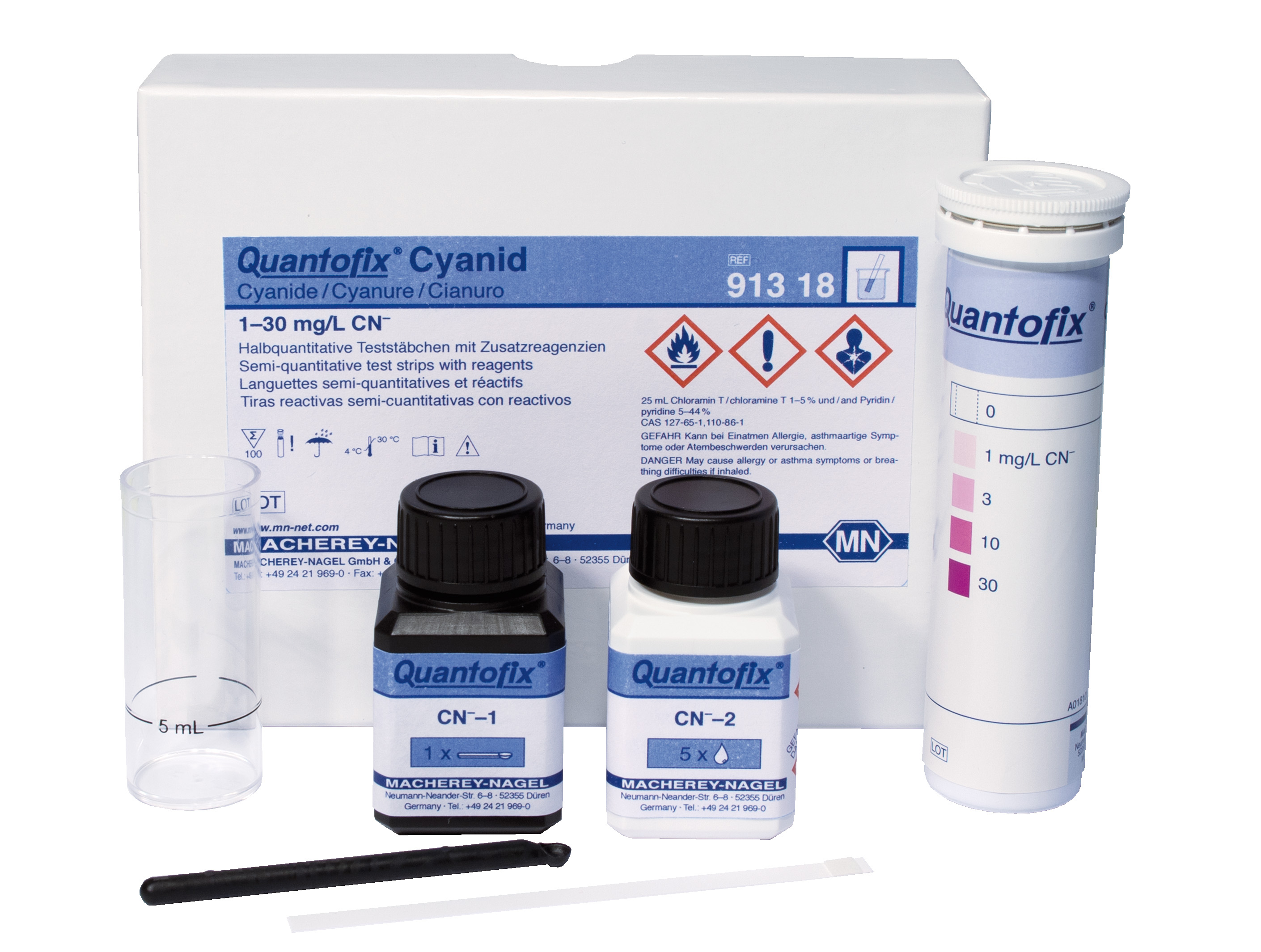 QUANTOFIX test strips Cyanide