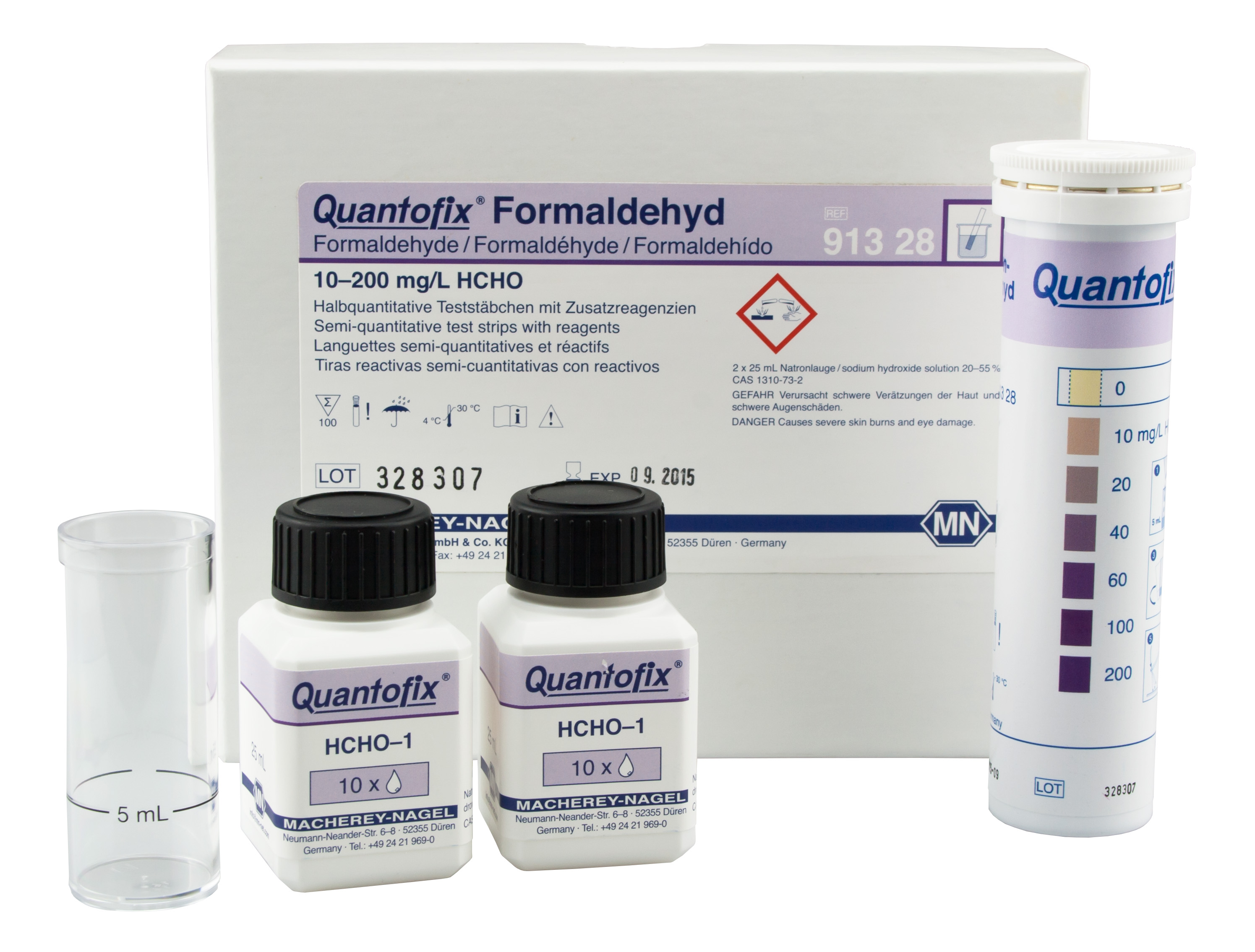 QUANTOFIX teststrimler Formaldehyde