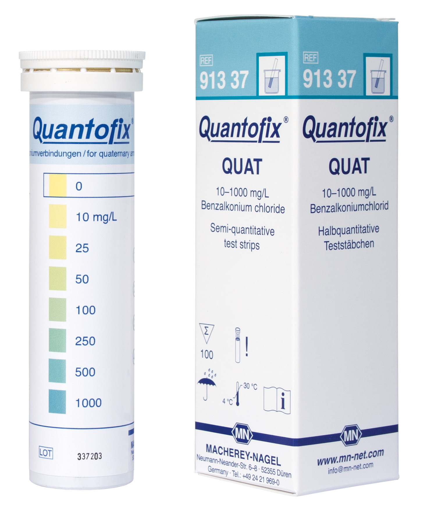 QUANTOFIX teststrimler QUAT