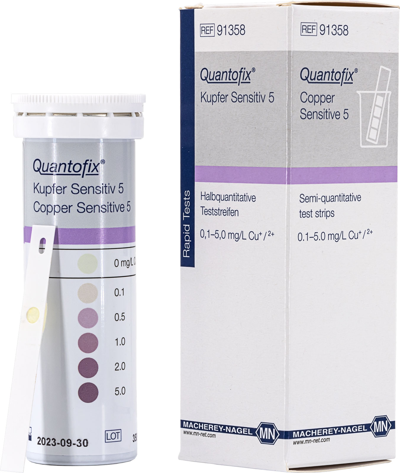 QUANTOFIX® teststrimler Copper Sensitive 5