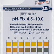pH test strips, pH-Fix 4.5-10.0, fixed indicator, MN