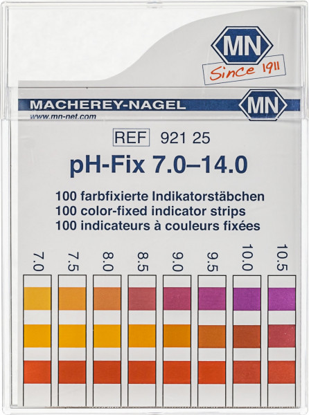 pH-Fix indicator sticks pH 7.0 - 14.0 6 x 85 mm