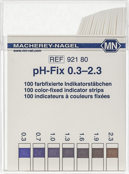 Test Strip pH-Fix 0.3 - 2.3 sticks 6 x 85 mm