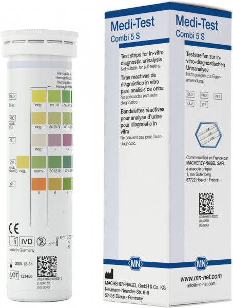 Medi-Test Combi 5 S urine test strips
