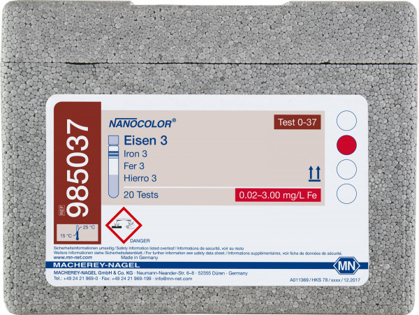 NANOCOLOR Jern 3 0.10-3.00mg/l