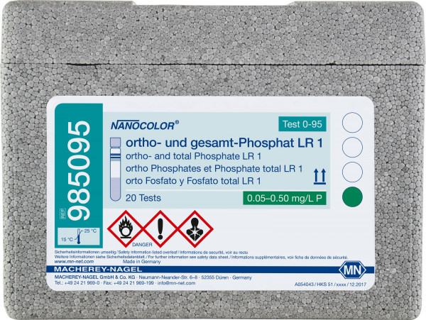 NANOCOLOR Fosfate LR 1 0.2-1.50mg/l