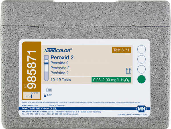 NANOCOLOR Peroxide 2 0.03-2.00mg/l