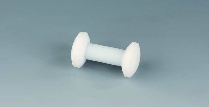 Omrørermagnet, Barbell, 37x20 mm, PTFE