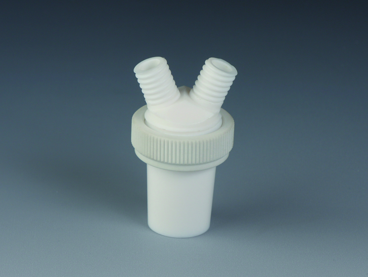 Fordeler-låg, 29/32, 2 x GL14, PTFE/PTFE, max. Ø8m