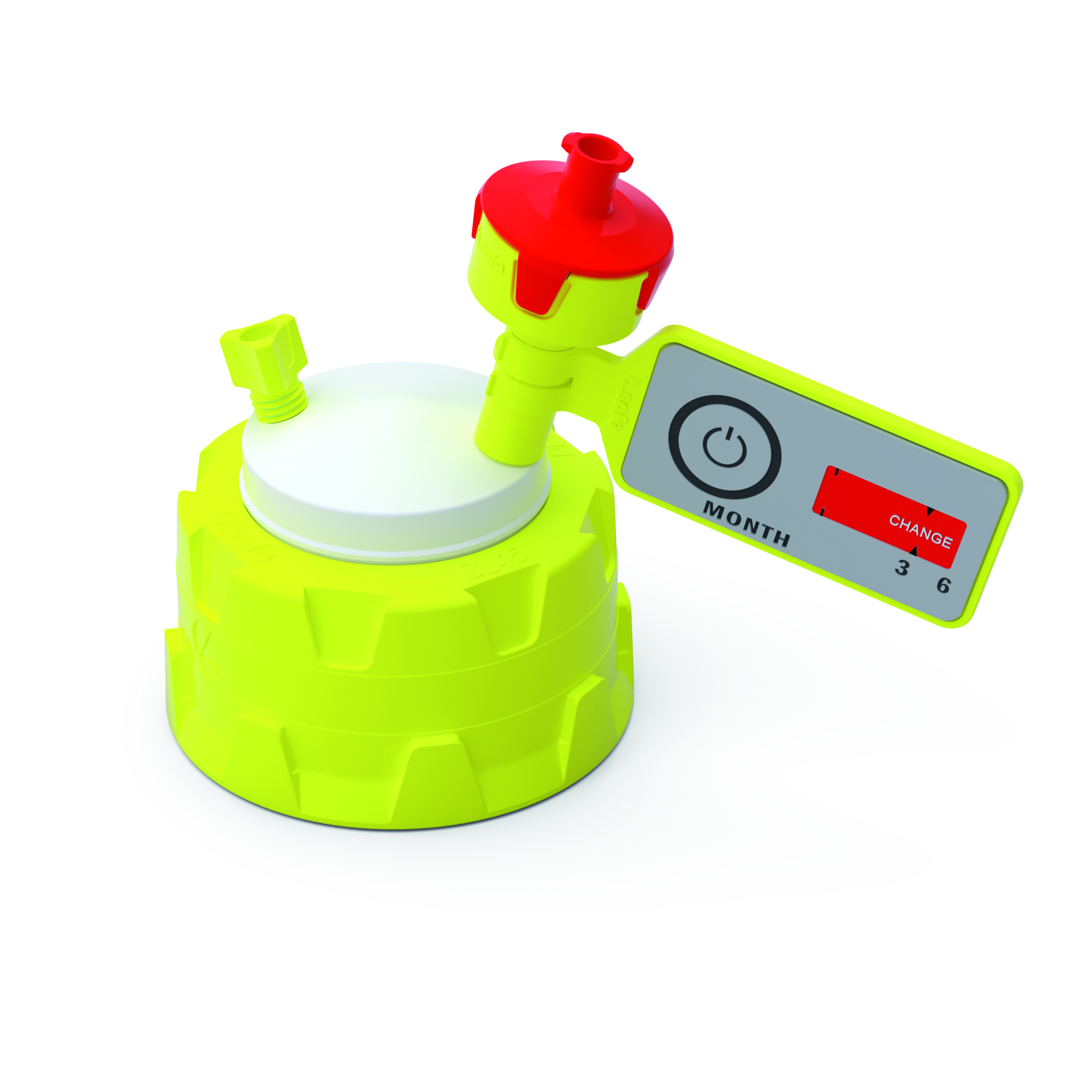 b.safe Cap GL45, 1x1/4"-28 + airvalve