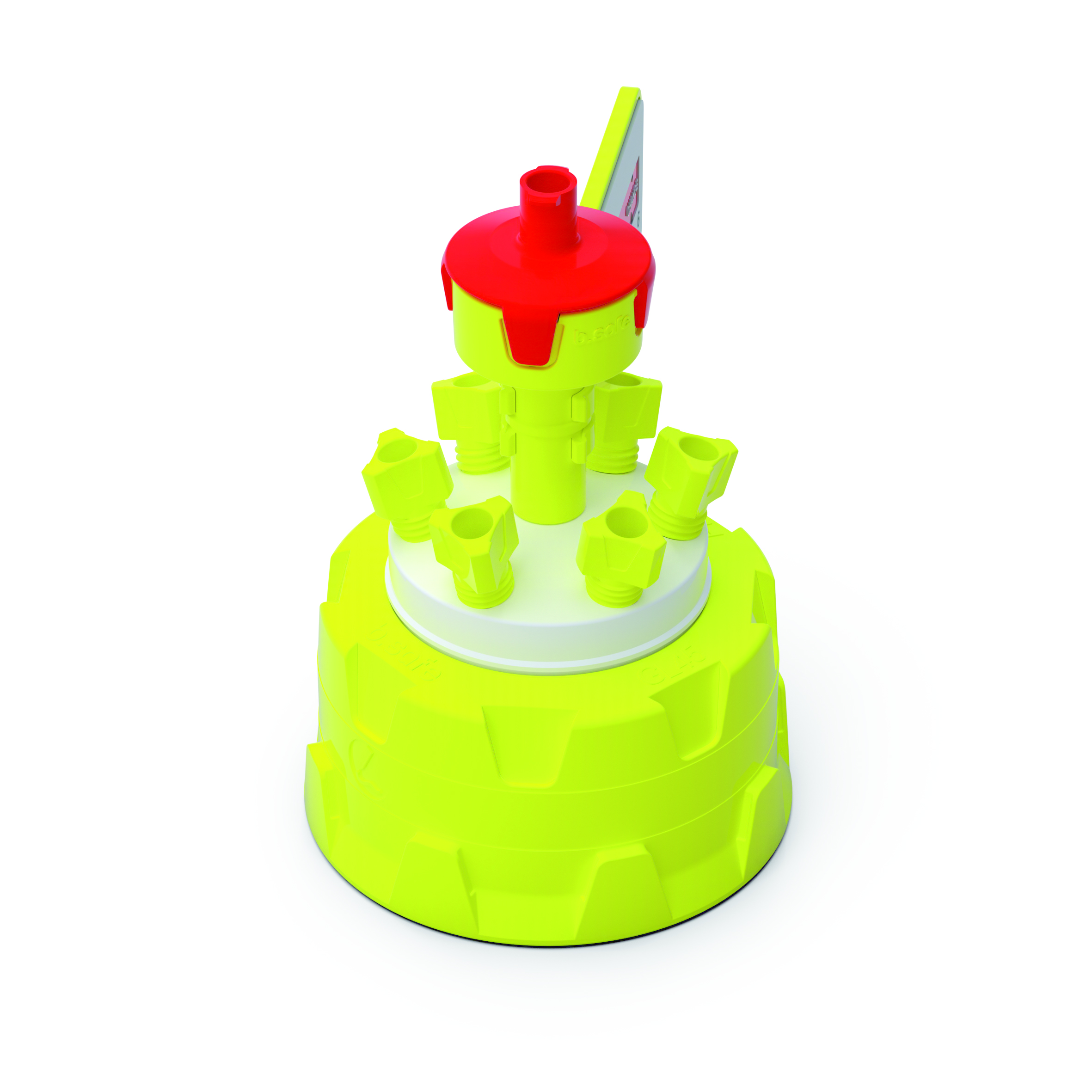 b.safe Cap GL45, 6x1/4-28 + airvalve