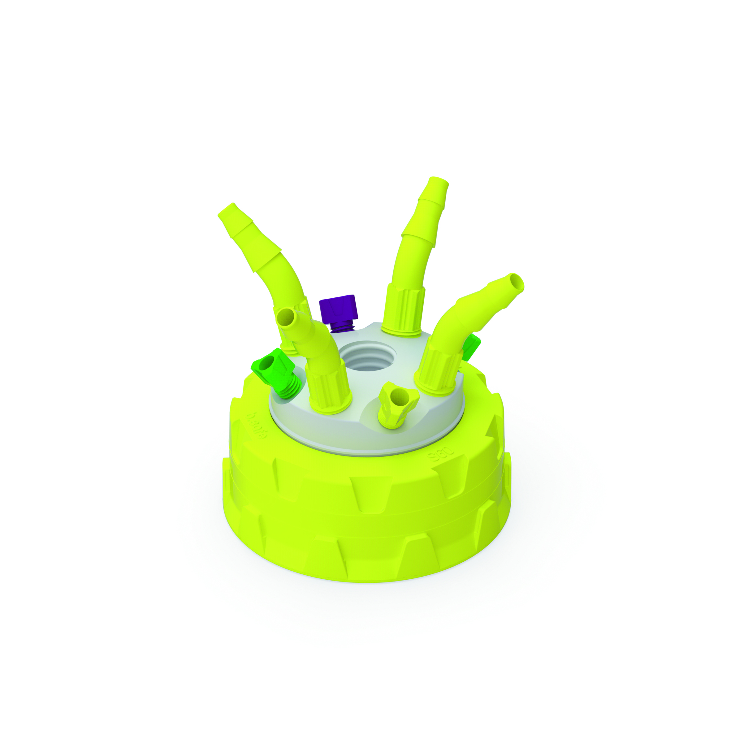 Waste cap, S60, 4+4+1 porte, incl. fittings