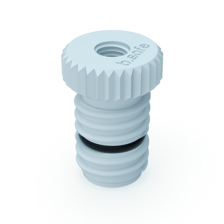 b.safe Adaptor GL14 (m) - UNF 1/4" (f)