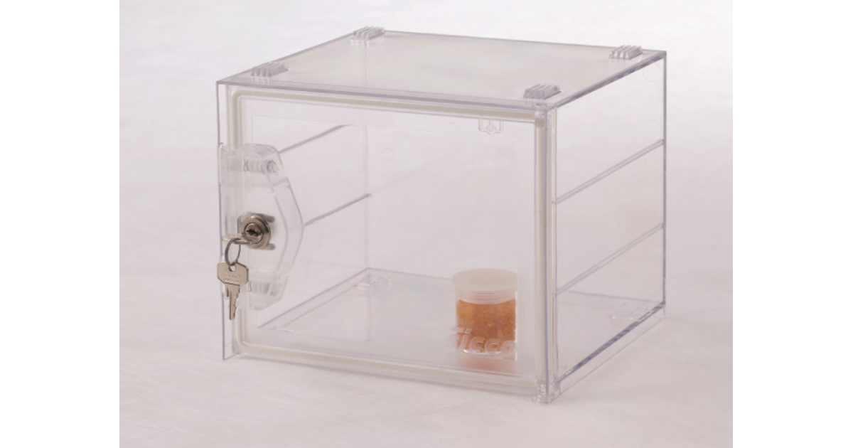 BL V184706 - Mini-Desiccator Secure Box Basic, 6,2 liter, 1 dør