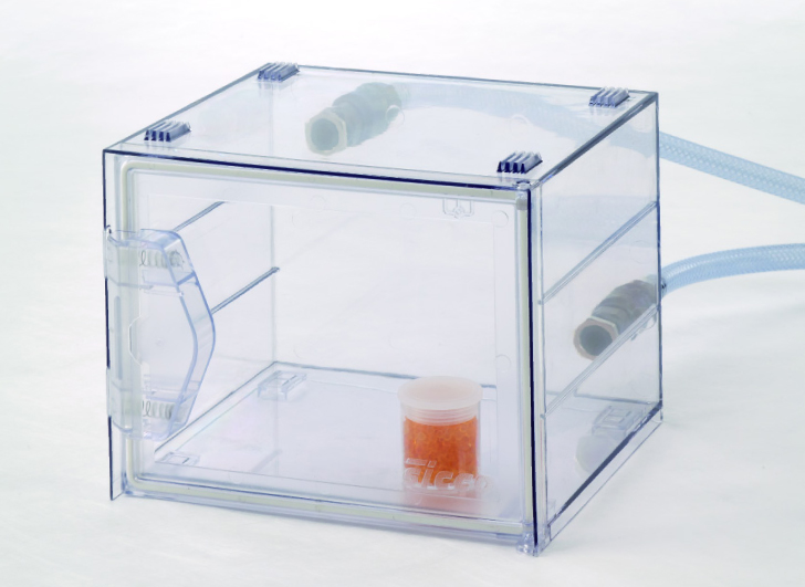 Mini-Desiccator for Gas Filling Basic, 6,2 liter,