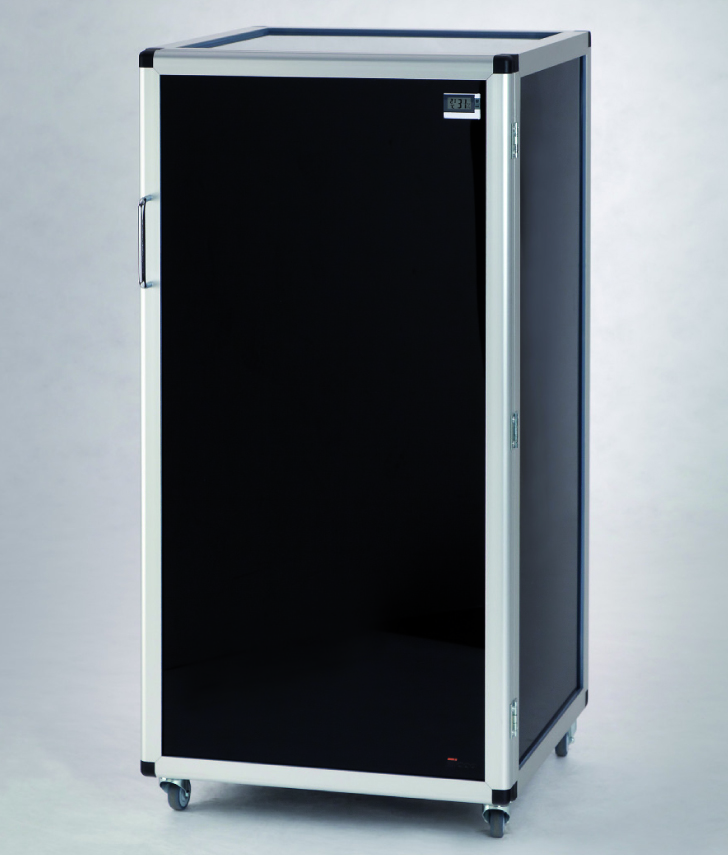 Maxi 1-Desiccator Black, 311 liter, 1 dør, Lysbesk