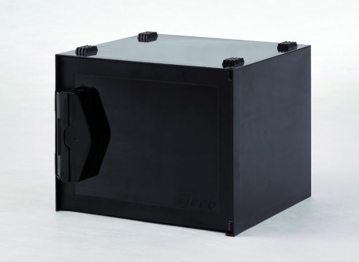 Mini Desiccators Black Premium, 6,2 liter, 1 dør,