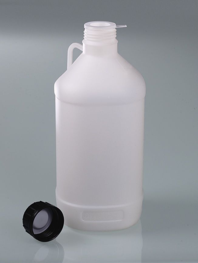 UN-bottle, HDPE, 2500ml, w/ tamper-evident closure