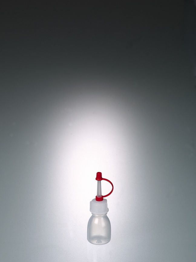 Dropping bottle, LDPE, 10 ml, w/ captive cap