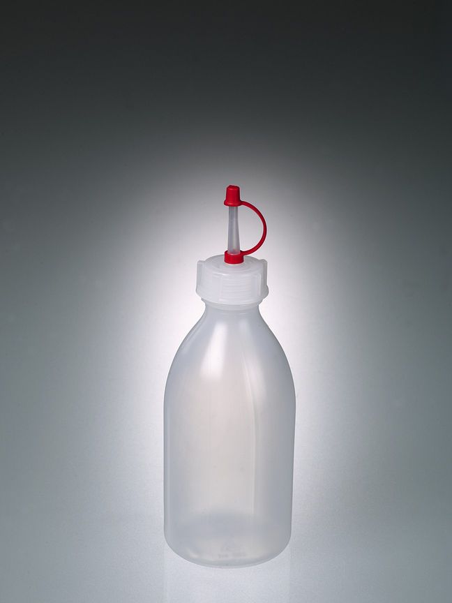 Dropping bottle, LDPE, 250 ml, w/ captive cap