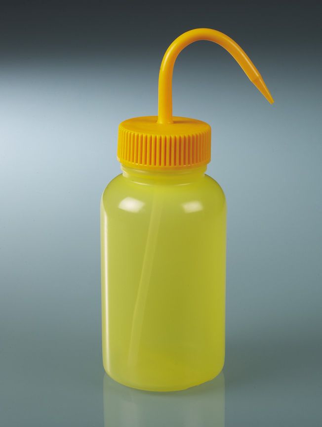 Wide-necked wash bottle, w/o label, LDPE, 500 ml