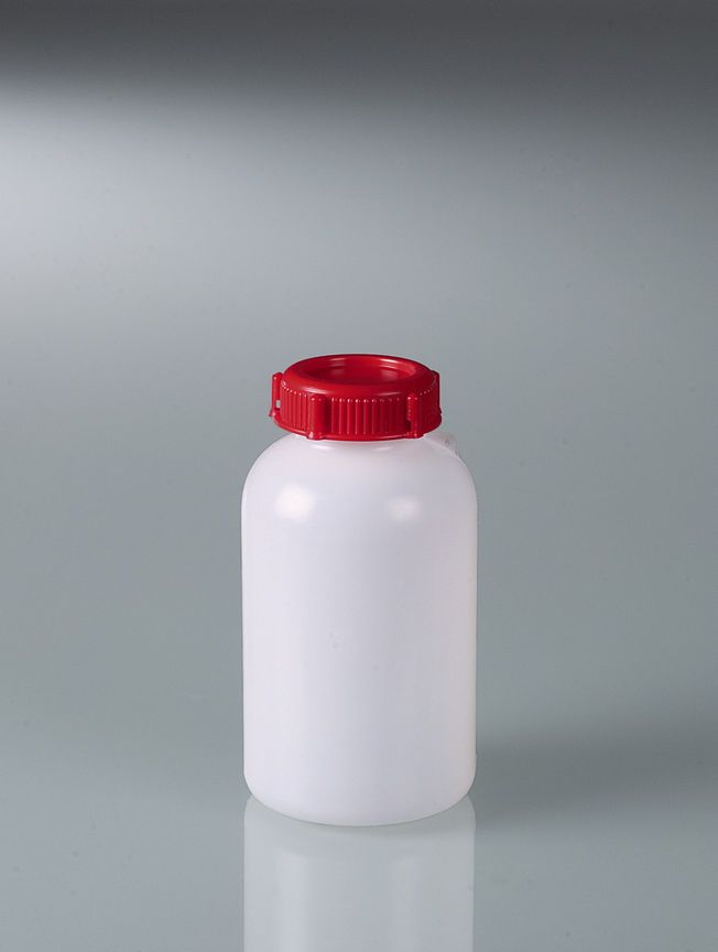 Sealable wn bottle, HDPE, 500ml, 147x78mm, w/cap