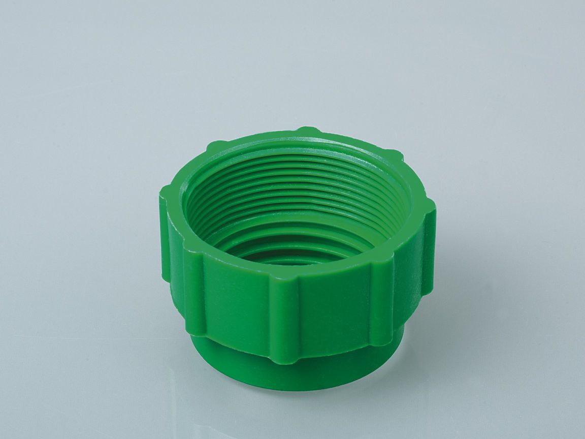 Thread adapter 51mm inner - 2" BSP inner, green