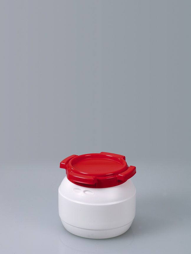 Disposal keg, wide-mouth, HDPE, UN, 3,5 l, w/ cap