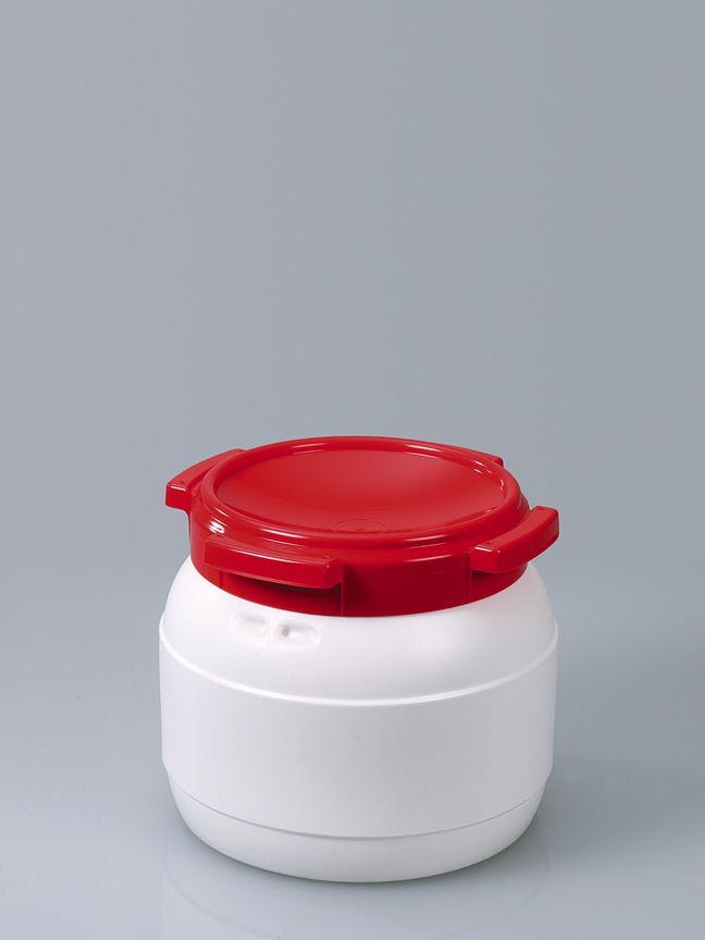 Disposal keg, wide-mouth, HDPE, UN, 10 l, w/ cap