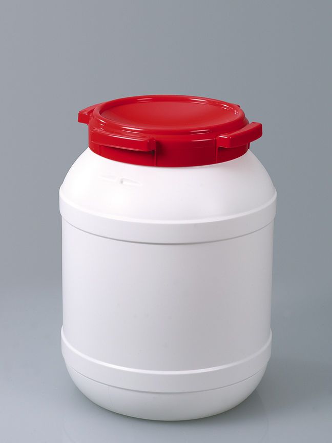 Disposal keg, wide-mouth, HDPE, UN, 26 l, w/ cap